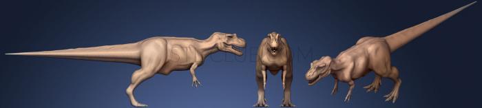 3D model Allosaurus Fragilis (STL)